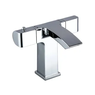 Смеситель для раковины Gappo G1007-40 термостатический хром